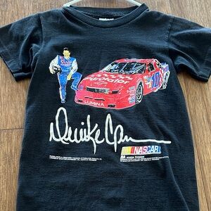 Vintage Boy’s Black NASCAR Derrike Cope Purolator Graphic T-Shirt